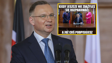 Andrzej Duda poleciał do Afryki. Internauci żywo komentują [MEMY]