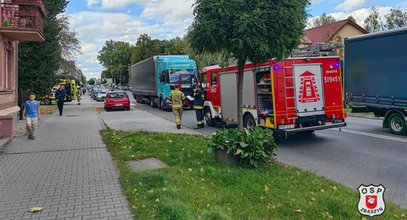 Dramatyczny wypadek w Zbąszyniu. Ciężarówka potrąciła na pasach matkę z dzieckiem