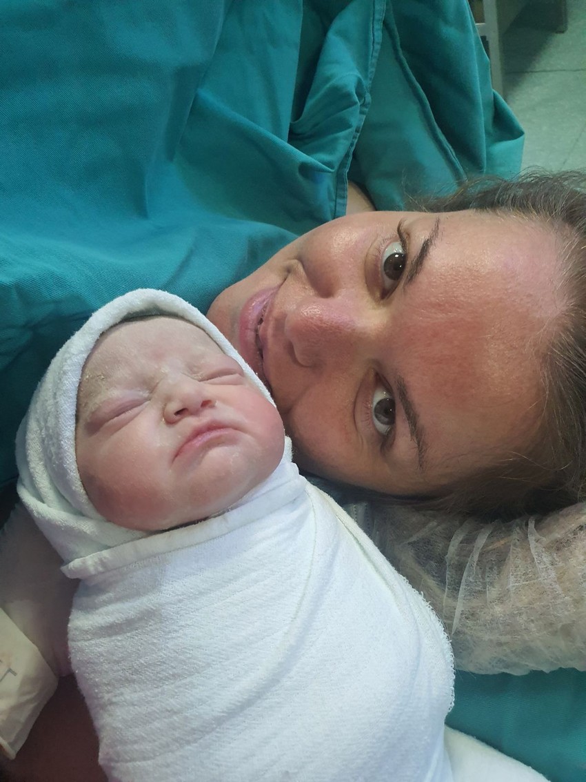 Ponosna i hrabra Vranjanka sa svojom bebom