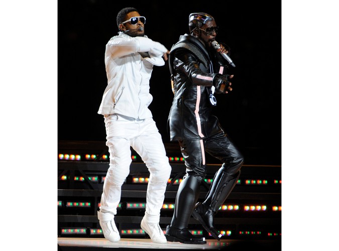 Wokalista Usher i Black Eyed Peas