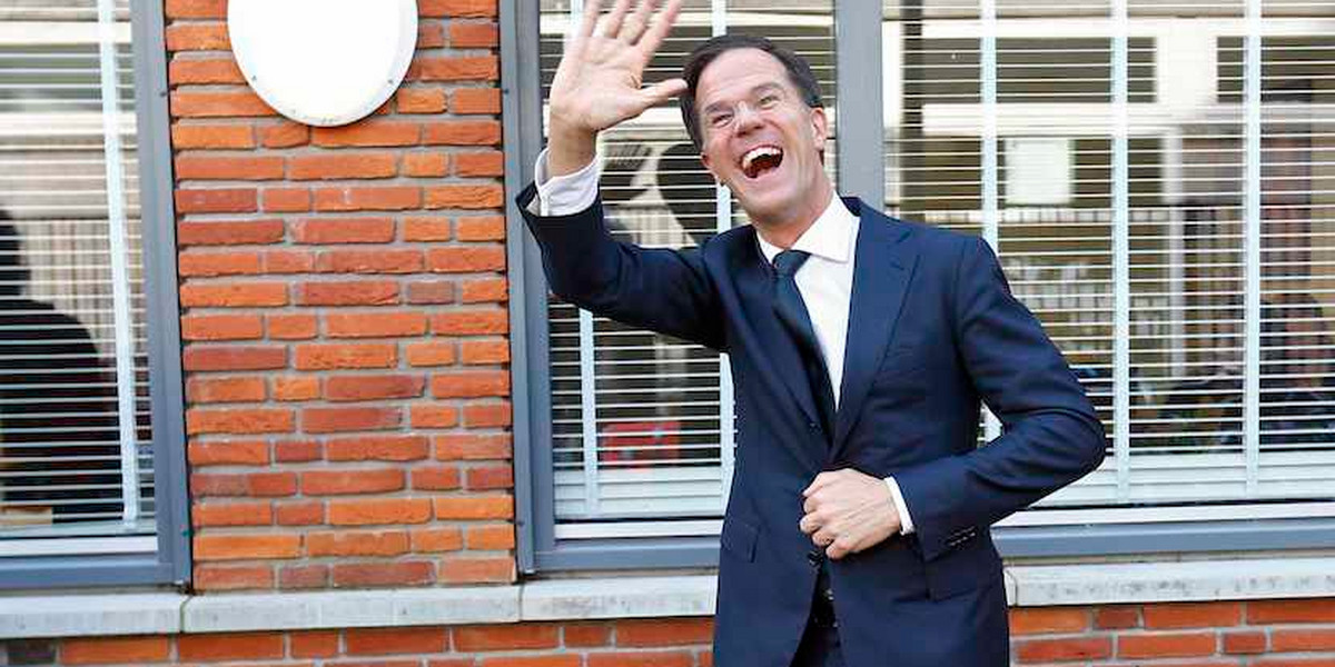 DUTCH ELECTION: Prime Minister Mark Rutte won a big victory over far-right leader Geert Wilders