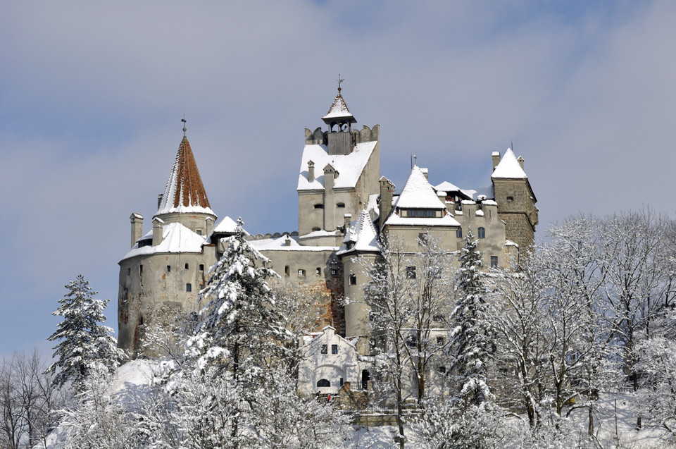 Zamek w Branie, Rumunia
