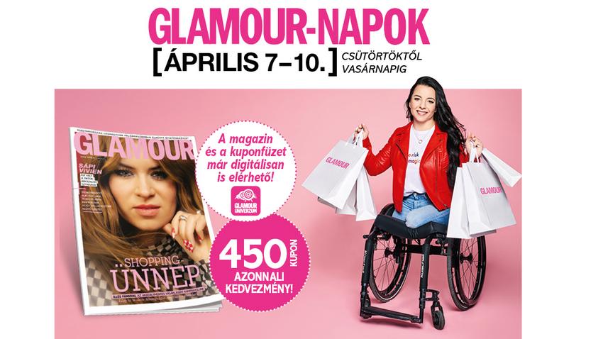 Április elején rendezik meg a Glamour-napokat