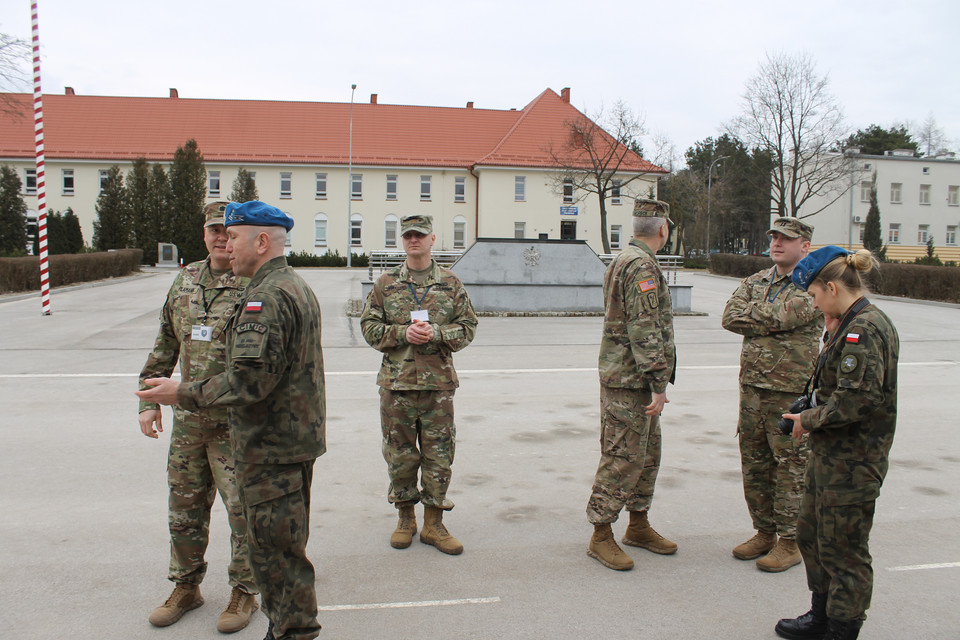 Amerykańscy żołnierze odwiedzili CPdMZ na kieleckiej Bukówce