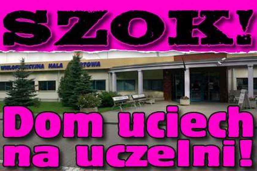 Szok! Dom uciech na uczelni!