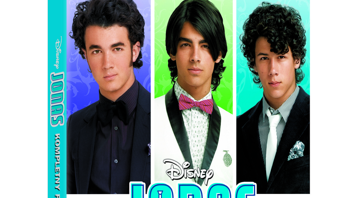 Okładka wydania DVD 1. sezonu serialu "Jonas"