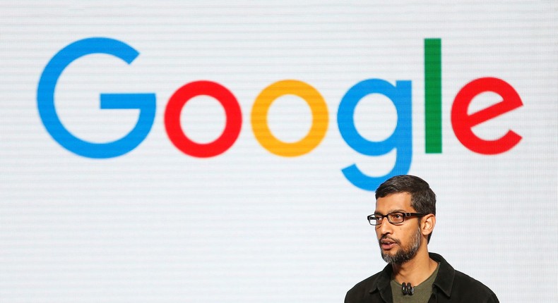 Google CEO Sundar Pichai.
