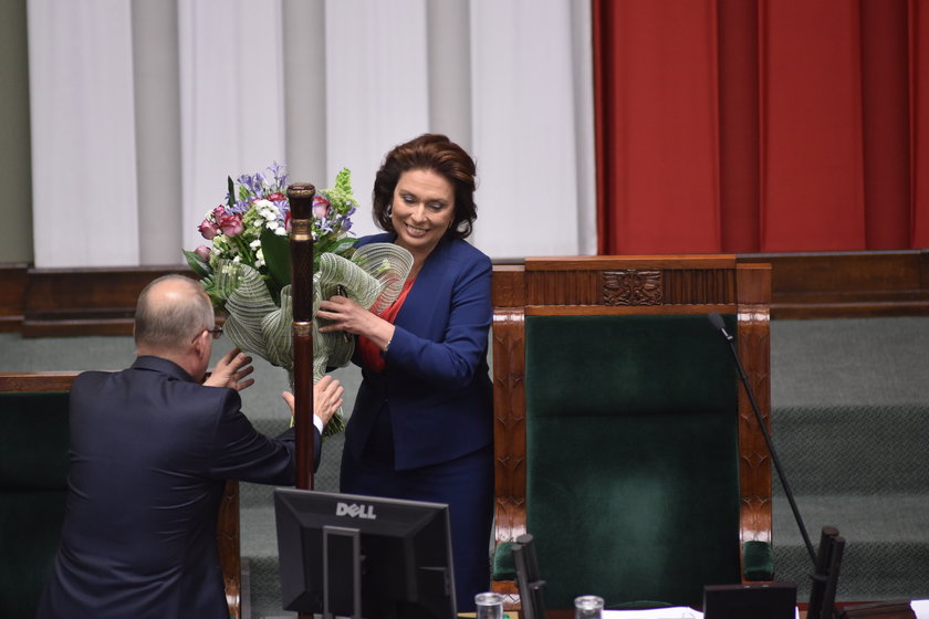 Małgorzata Kidawa–Błońska nową marszałek Sejmu