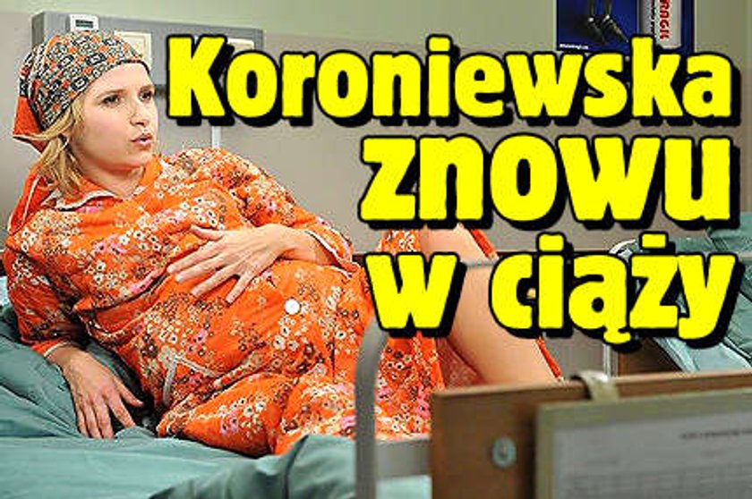 Koroniewska znowu w ciąży