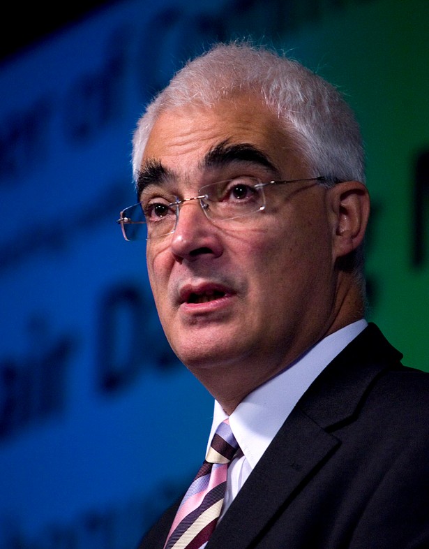 Alistair Darling, minister skarbu Wielkiej Brytanii