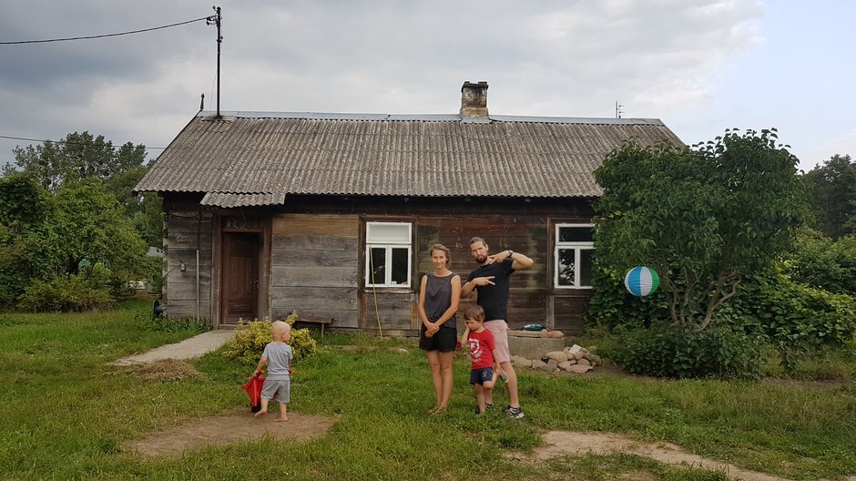 Siedlisko w Kucharach Żydowskich