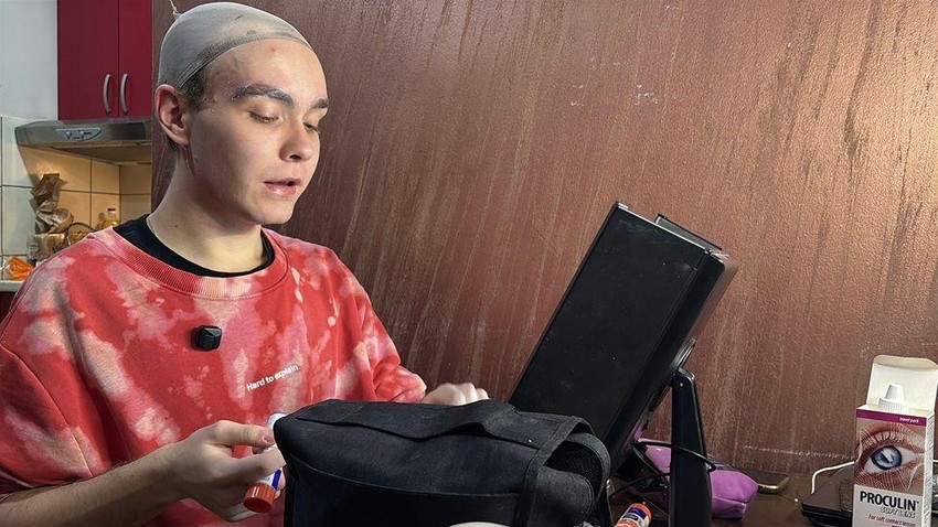 Vanet u pripremama za nastup | Foto: BBC