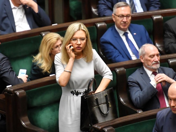 Małgorzata Wassermann i inni politycy PiS