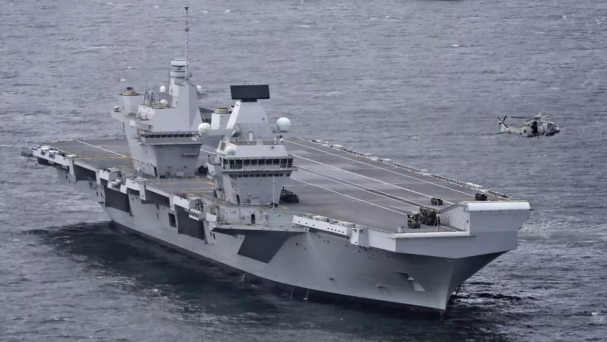 HMS Queen Elizabeth, najnowszy brytyjski lotniskowiec może być łatwym celem dla hakerów