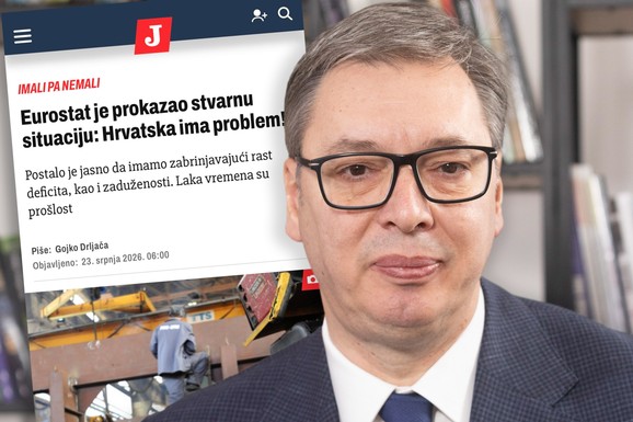 DOLAZE TEŠKE GODINE ZA HRVATSKU DOK RAST SRPSKE PRIVREDE PREMAŠUJE EVROZONU! Evrostat ogolio surovu istinu, hrvatski mediji UPALILI ALARM: Vučićeva ekonomska politika dala rezultate