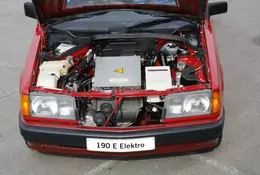 Mercedes 190 E Elektro - elektryczny napęd to nic nowego