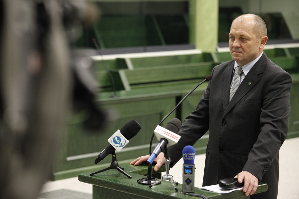 Minister Sawicki zeznaje w procesie, fot. PAP/Artur Reszko
