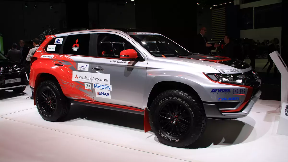 Mitsubishi Outlander PHEV w wersji rajdowej