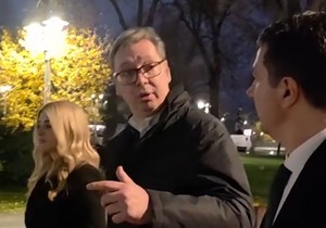 Aleksandar Vučić šeta ulicama Niša