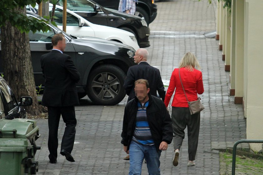 Minister Michał Boni na urodzinowym obiedzie