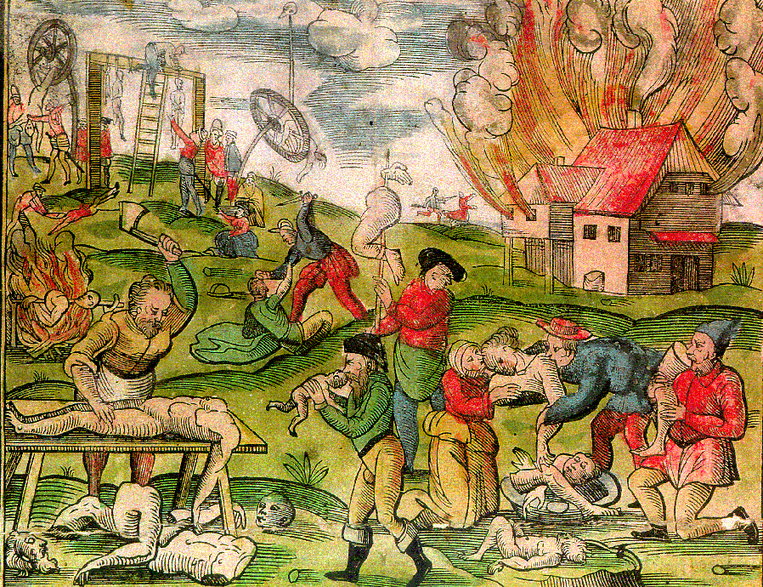 Kanibalizm na Litwie podczas wojny inflanckiej w 1571 r.