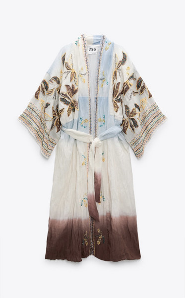 Kupovina nedelje Zara kimono haljina Noizz