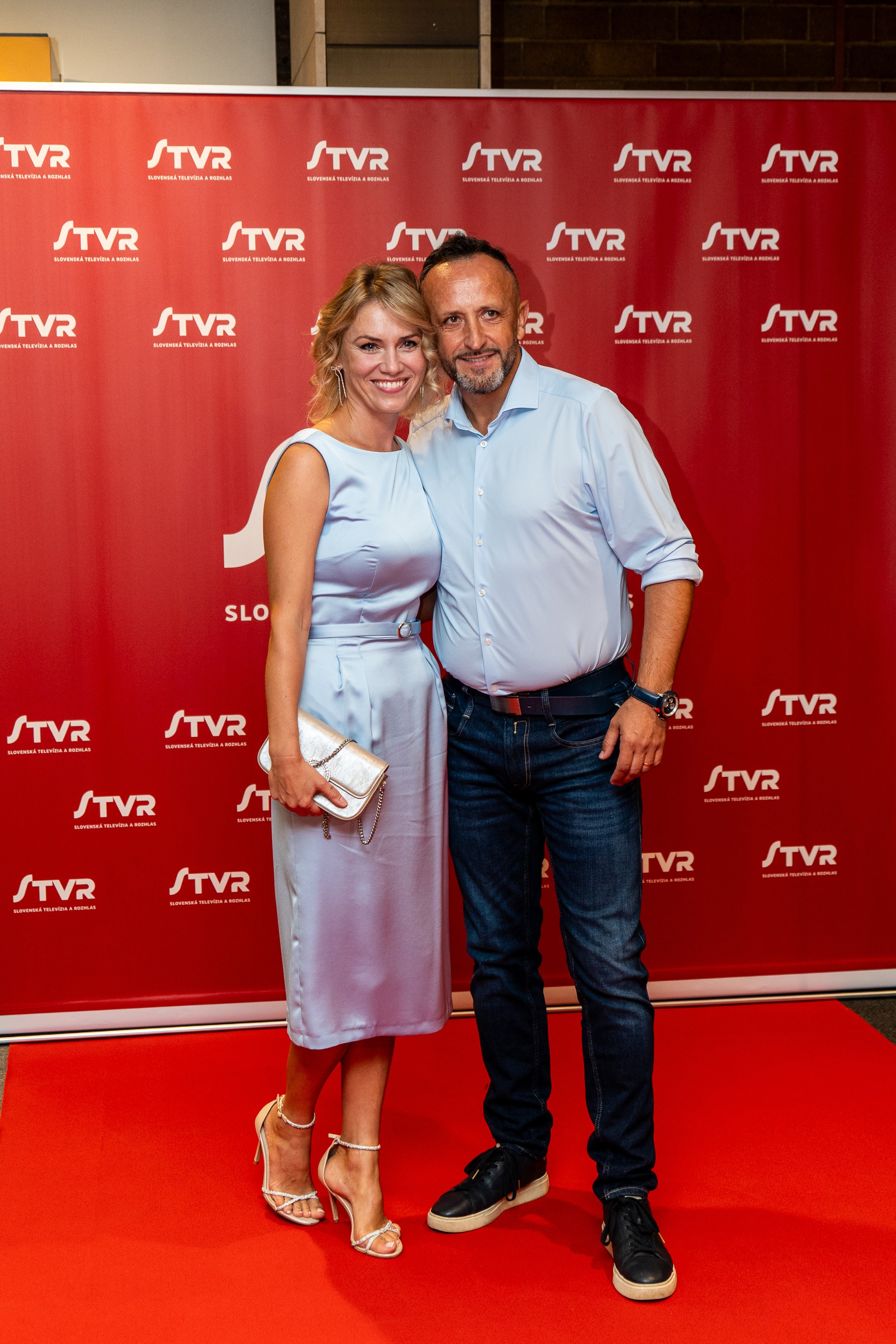 Erika Kandráčová a Ondrej Kandráč na podujatí STVR Nový príbeh.