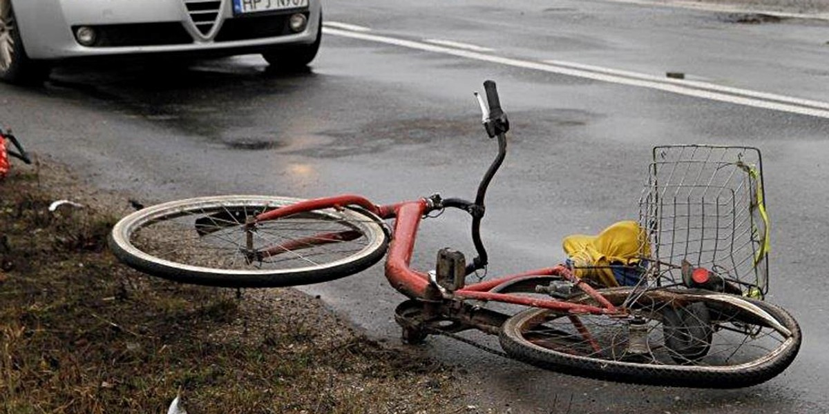 Śmiertelny wypadek na Podlasiu. Zginął rowerzysta