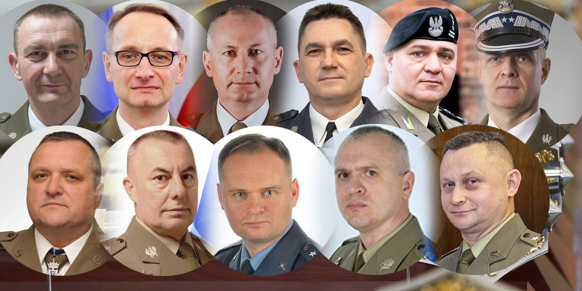 Prezydent Andrzej Duda awansował 11 oficerów Wojska Polskiego. Trzech generałów dostanie wyższe stopnie, a 8 pułkowników awannse generalskie.