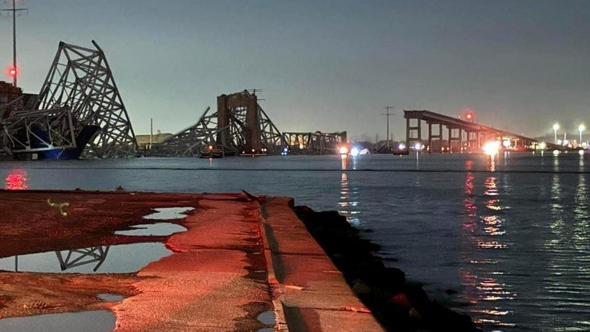 Zawalił się most w Baltimore