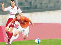 Pierwszy zwiał z Lubina