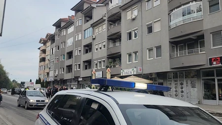 Mesto nesreće u Novom Pazaru 