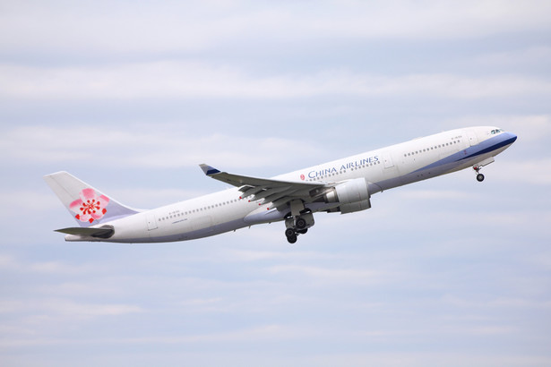 Samolot Airbus A330 w barwach linii China Airlines