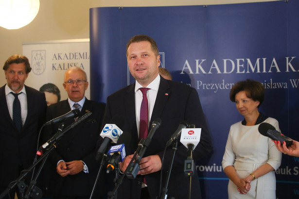 Minister edukacji i nauki Przemysław Czarnek