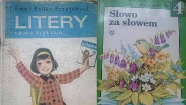 Podręczniki szkolne z lat 70., 80. i 90. Pierwsze zdjęcie wzrusza 