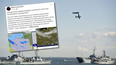 Wykryto echo radarowe nad Bałtykiem. Tym razem powodem nie są burze