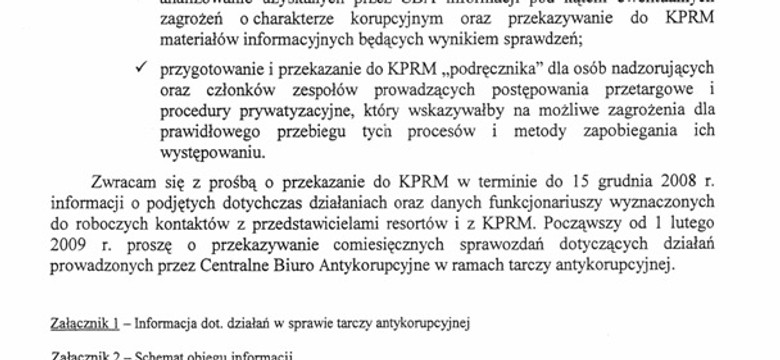 Kamiński mija się z prawdą? Oto dokumenty