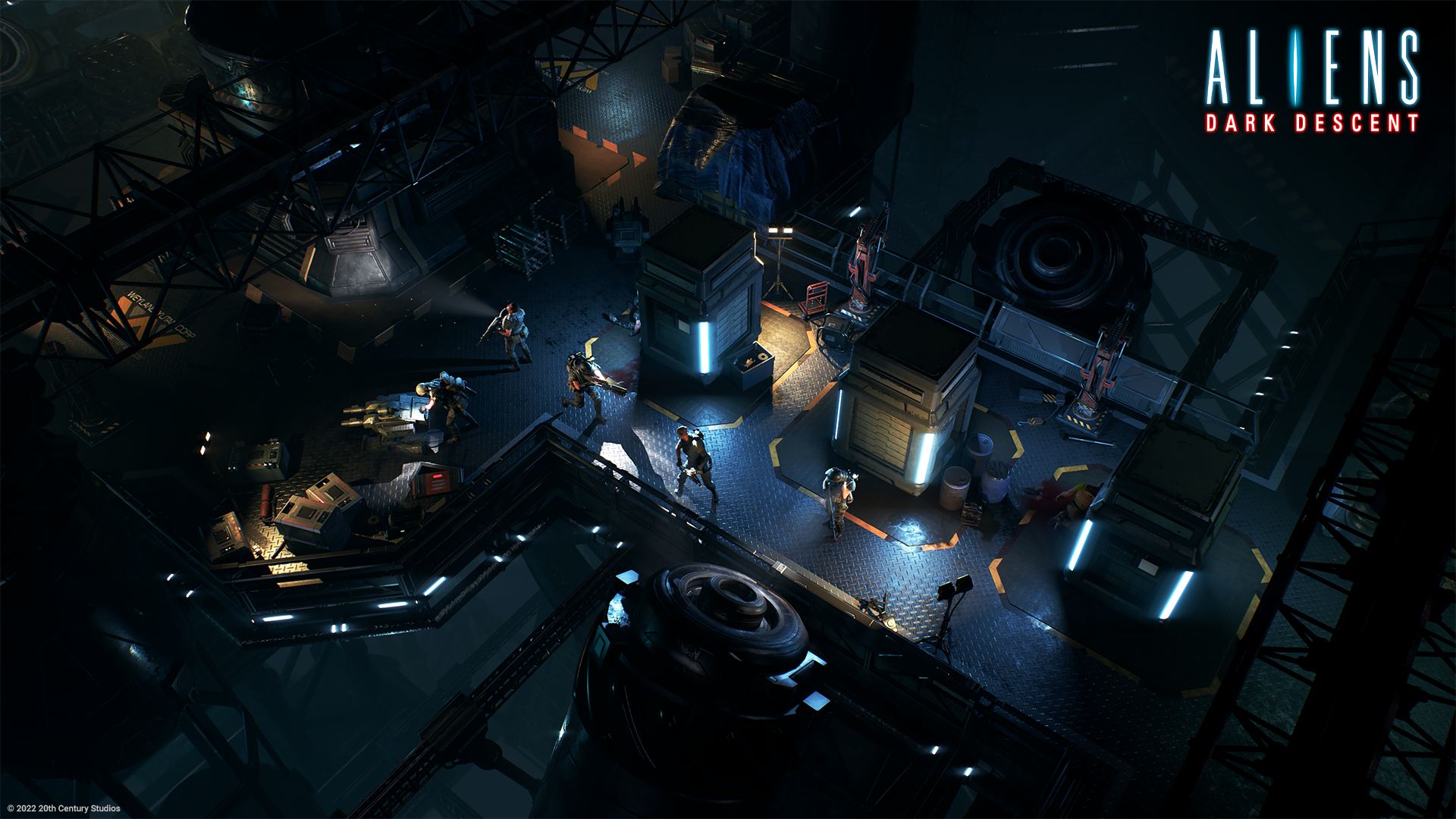 Oficiálny obrázok z hry Aliens: Dark Descent.
