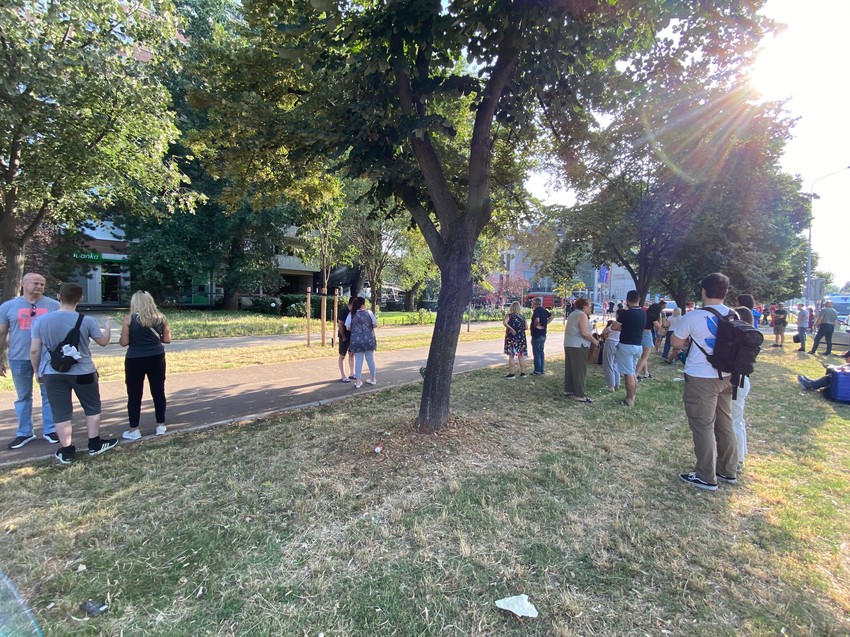 Požar na Novom Beogradu