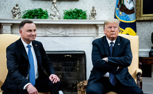 Andrzej Duda i Donald Trump