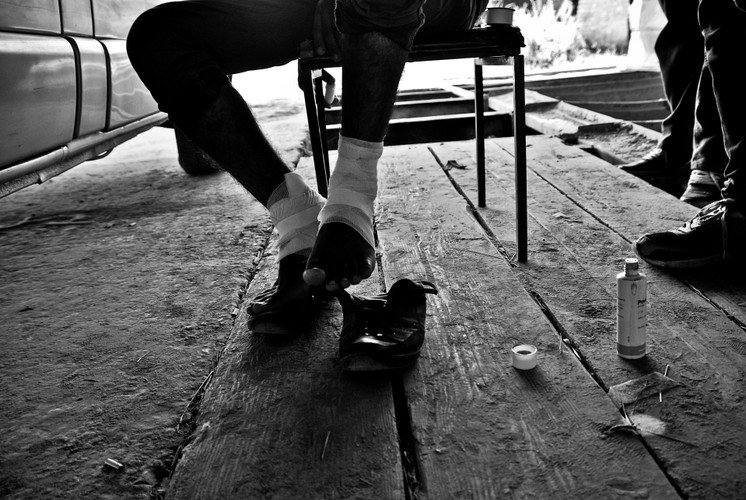 Uchodźcy w Suboticy, Serbia