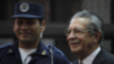 Były dyktator Gwatemali Jose Efrain Rios Montt odpowie za ludobójstwo