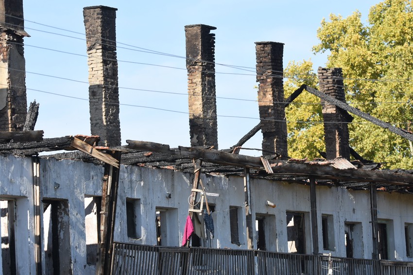 Zgrada je izgorela u potpunosti