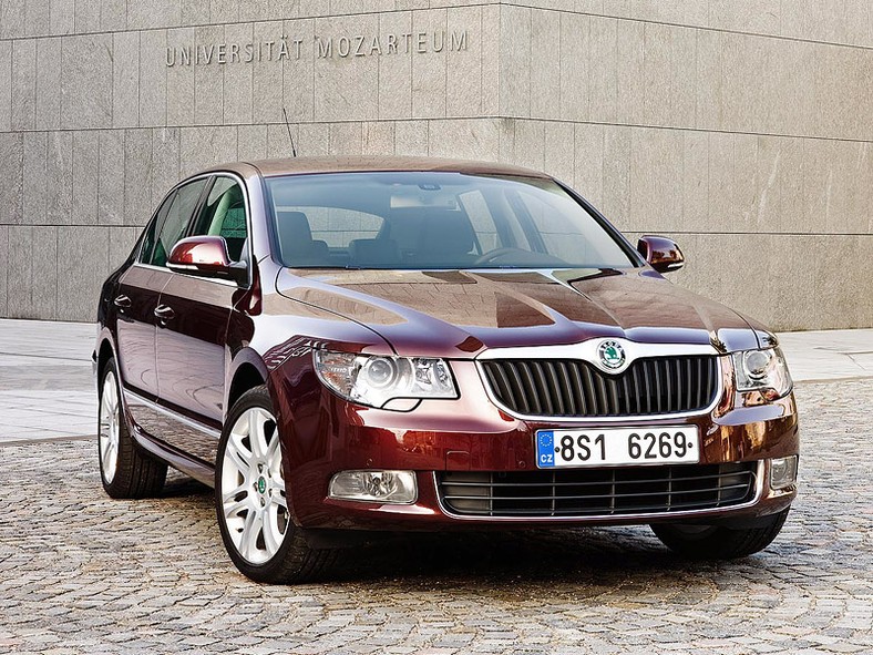 Skoda superb 4 поколения