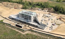 Postęp prac budowlanych Muzeum Bitwy Warszawskiej