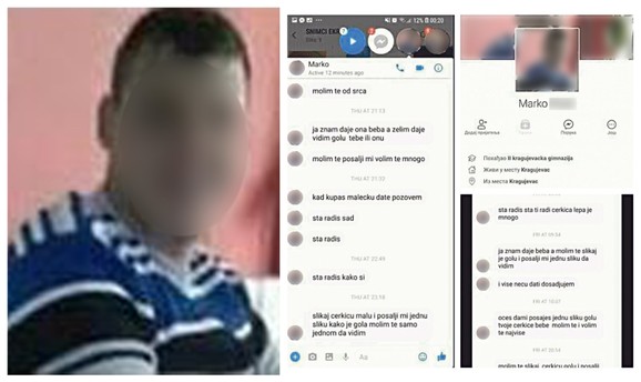 Marko R. i jezive poruke koje je slao mami jedne bebe
