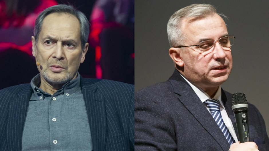 Jerzy Zelnik (fot. Natasza Mludzik/TVP/East News) i Wojciech Sumliński 