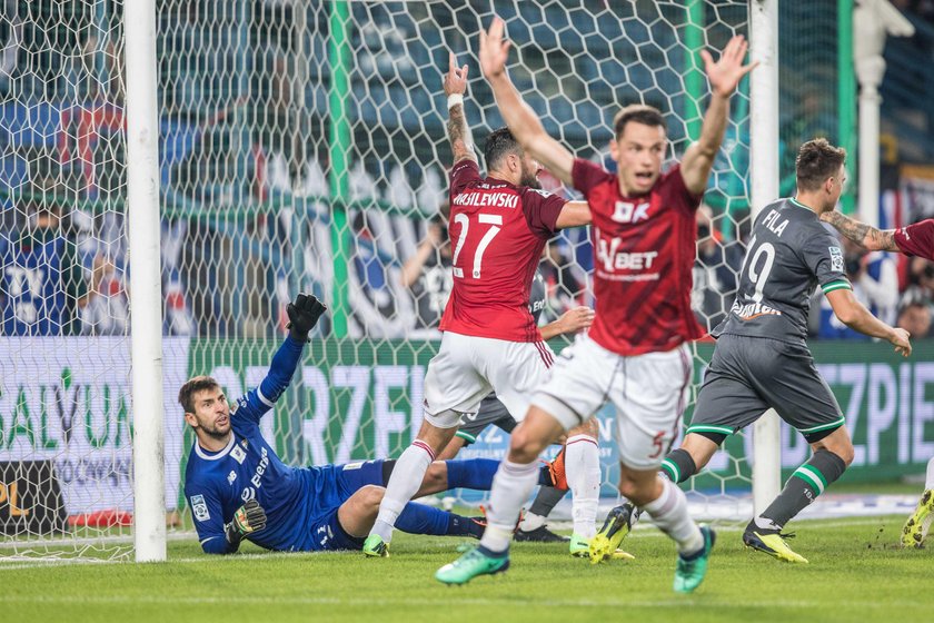 Pilka nozna. Ekstraklasa. Wisla Krakow - Lechia Gdansk. 15.09.2018