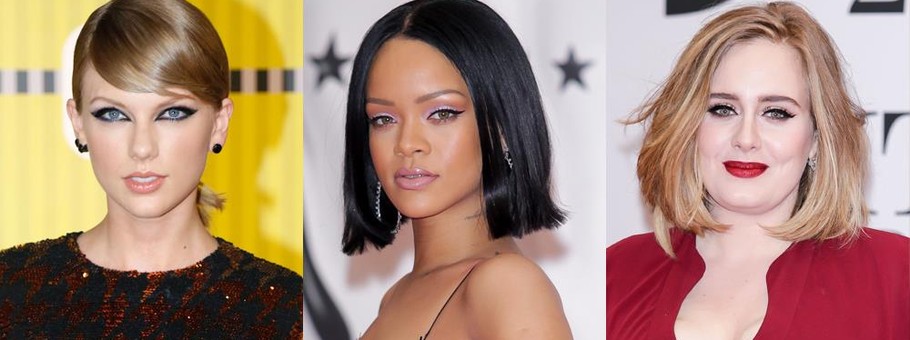 Taylor Swift Rihanna Adele