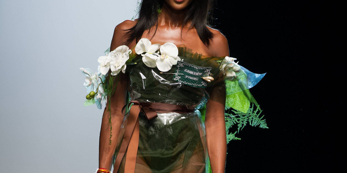 Naomi Campbell pokaz  Jean-Paul Gaultier